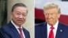 Vietnamese Party chief To Lam and US President elect Donald Trump