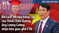 ĐH Luật HN hủy bằng cấp của Thích Chân Quang, ông Lương Cường nhận bàn giao ghế CTN